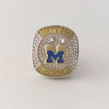 2023 Michigan Wolverines Mich-Again Back 2 Back Championship Ring - Standard Series