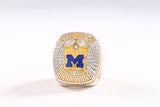 2023 Michigan Wolverines Mich-Again Back 2 Back Championship Ring - Ultra Premium Series