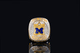 2023 Michigan Wolverines Mich-Again Back 2 Back Championship Ring - Ultra Premium Series