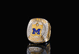 2023 Michigan Wolverines Mich-Again Back 2 Back Championship Ring - Ultra Premium Series