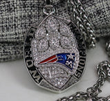 New England Patriots Super Bowl Pendant/Necklace (2019) - Premium Series