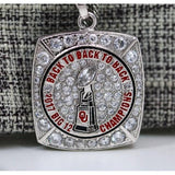 Oklahoma Sooners Big 12 Championship Pendant/Necklace (2017) - Premium Series