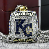 Kansas City Royals World Series Pendant/Necklace (2015) - Premium Series