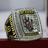 2018 Oklahoma Sooners Big 12 Championship Ring - Premium Series