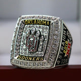 2018 Oklahoma Sooners Big 12 Championship Ring - Premium Series