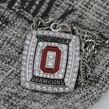 Ohio State Buckeyes Big 10 Championship Pendant/Necklace (2017) - Premium Series