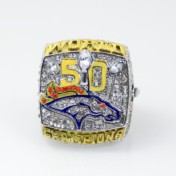 2015 Denver Broncos Super Bowl Championship Ring - Standard Series