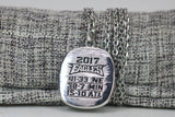 Philadelphia Eagles Super Bowl Pendant Necklace (2017) - Premium Series