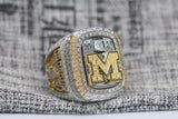 2026 Michigan Wolverines Basketball NCAA National Championship Ring - Premium Series by Foxfans Custom Ring