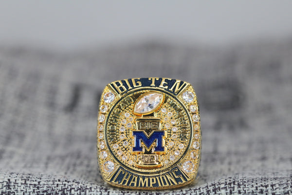 2021 Michigan Wolverines Big 10 Championship Ring - Premium Series