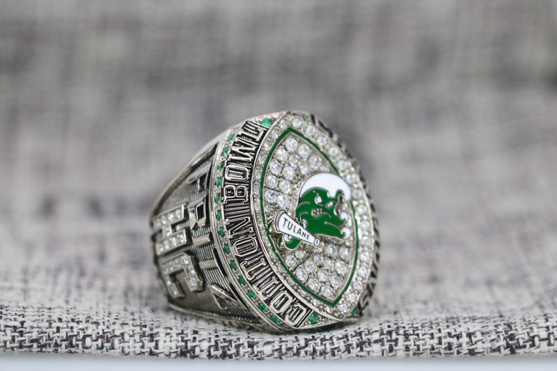 Fans Edition 2023 Tulane Green Wave Cotton Bowl Championship Ring- Premium Series