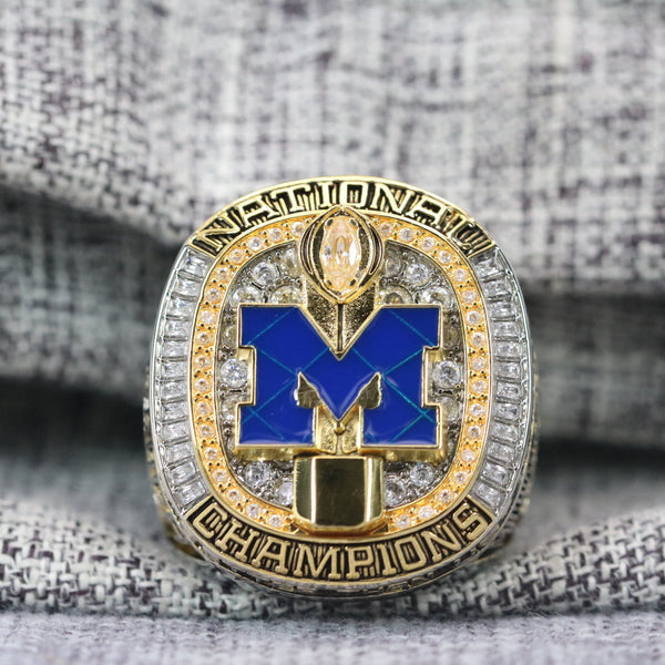 2024 Michigan Wolverines College Football National Championship Ring - Premium Series
