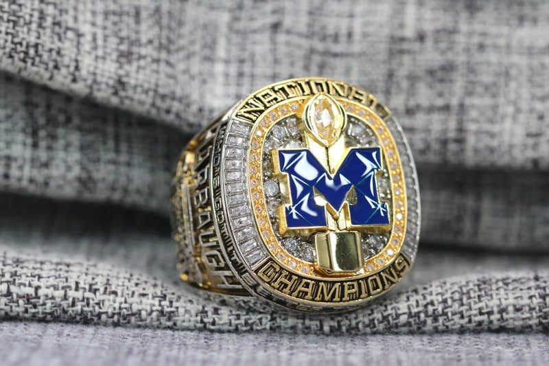 2024 Michigan Wolverines College Football National Championship Ring - Premium Series