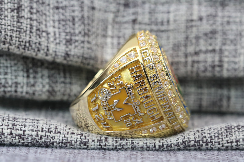 2024 Michigan Wolverines Rose Bowl Football Championship Ring- Premium Series