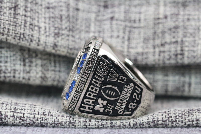 2024 Michigan Wolverines Football Playoffs Championship Ring - Premium Series