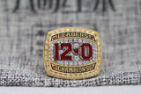 2012 Ohio State Buckeyes “12-0” Leaders Football Championship Ring - Premium Series