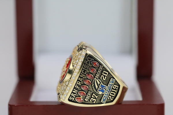 2019 San Francisco 49ers NFC Championship Ring -  Premium Series