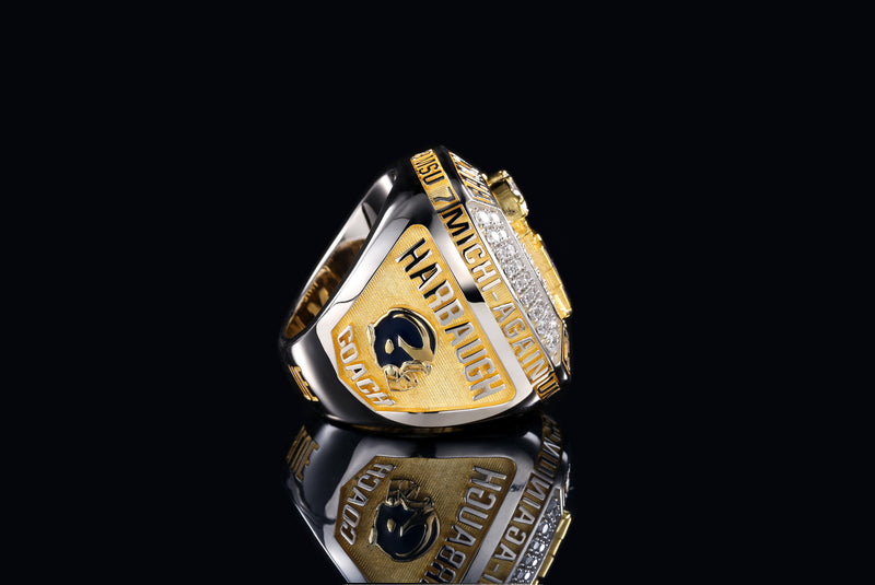 2023 Michigan Wolverines Mich-Again Back 2 Back Championship Ring - Ultra Premium Series