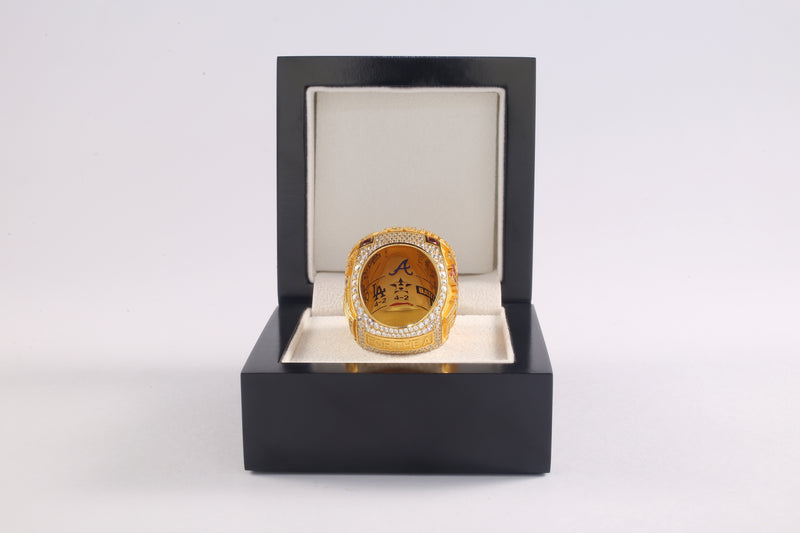 2021 Atlanta Braves Champion World Series Ring - Ultra Premium Series