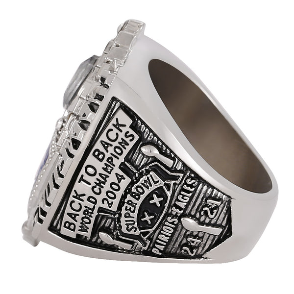 2004 New England Patriots Super Bowl Championship Ring - Standard Series