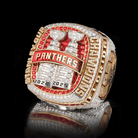 Presale 2025 Florida Panthers Stanley Cup Ring - Premium Series