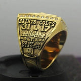 2009 New Orleans Saints Super Bowl Championship ring - Premium Series