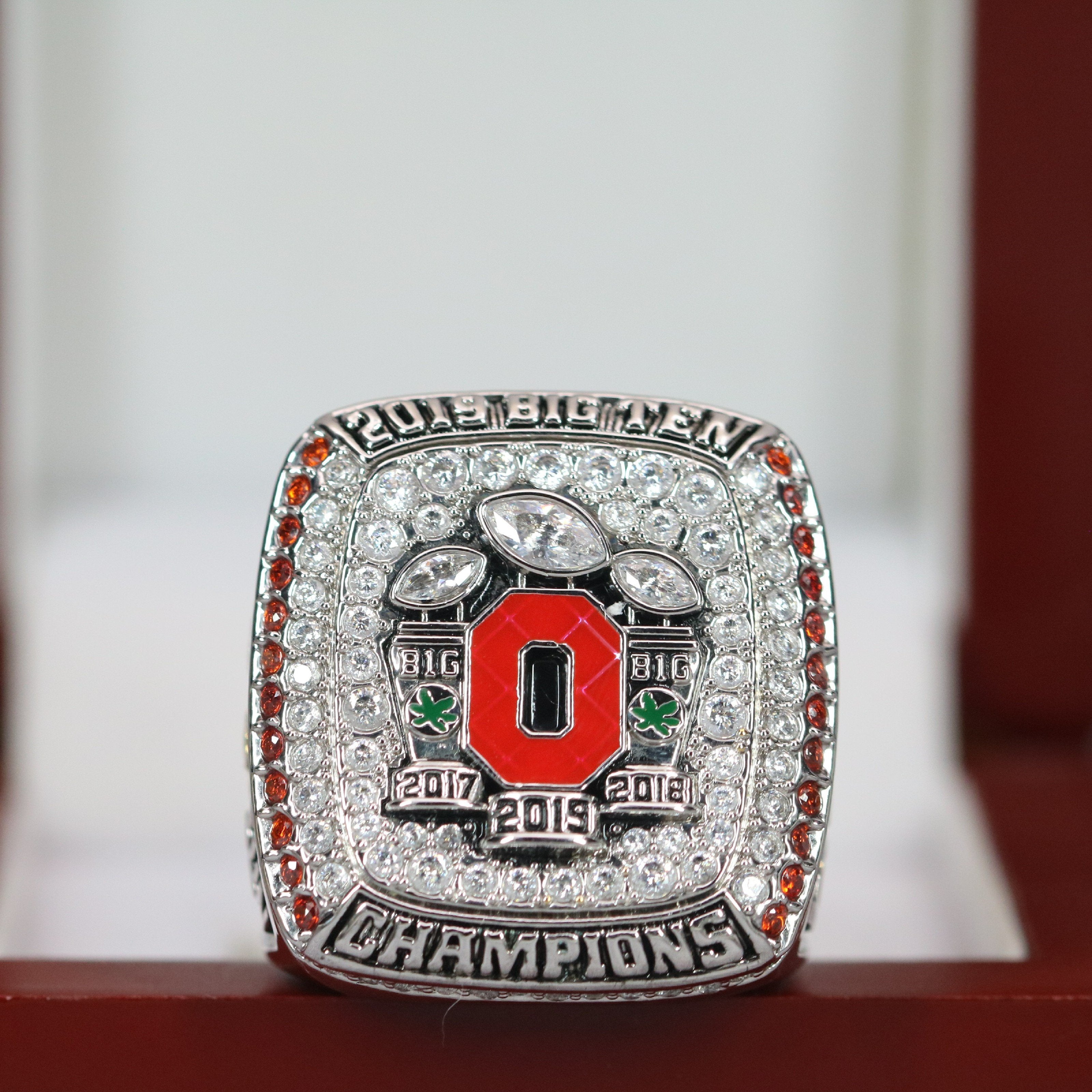 2019 Ohio State Buckeyes Big 10 Championship Ring- Premium Series ...