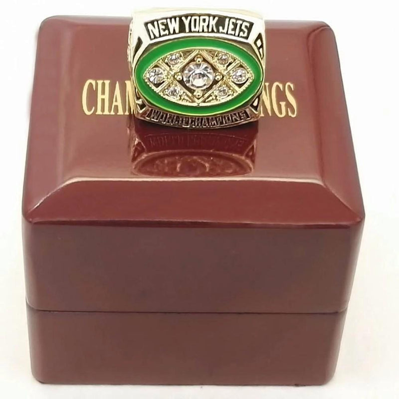 1968 New York Jets Super Bowl Championship Ring - foxfans.myshopify.com