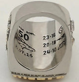 2015 Denver Broncos Super Bowl Championship Ring - foxfans.myshopify.com