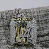 Alabama Crimson Tide Sugar Bowl National Championship Pendant/Necklace (2018) - Premium Series