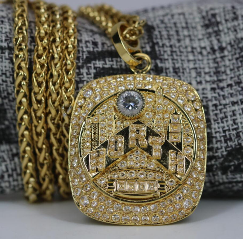 Toronto Raptors Championship Pendant/Necklace (2019) - Premium Series