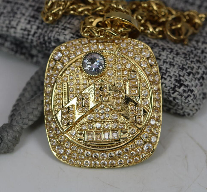 Toronto Raptors Championship Pendant/Necklace (2019) - Premium Series