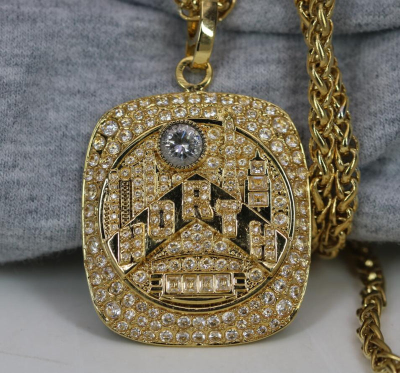 Toronto Raptors Championship Pendant/Necklace (2019) - Premium Series