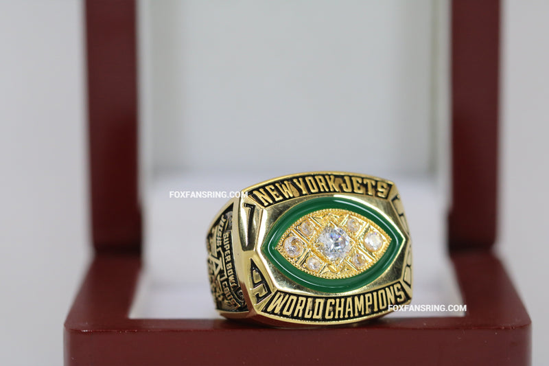1968 New York Jets Super Bowl Ring - Premium Series