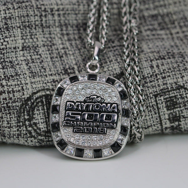 Daytona 500 Nascar Championship-Austin Dillon Pendant/Necklace (2018) - Premium Series