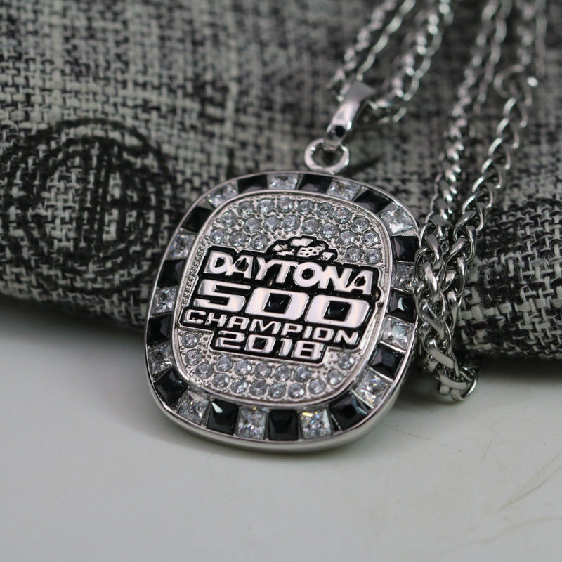 Daytona 500 Nascar Championship-Austin Dillon Pendant/Necklace (2018) - Premium Series