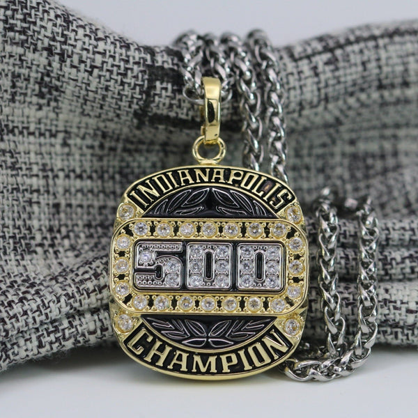 Indianapolis 500 Championship Pendant/Necklace (2018) - Premium Series