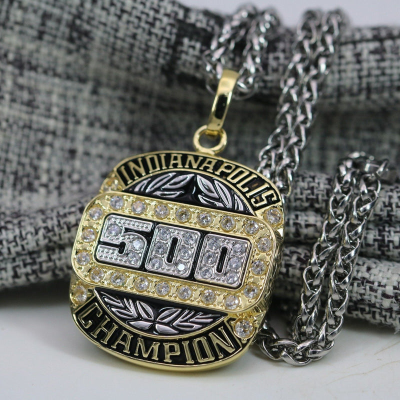 Indianapolis 500 Championship Pendant/Necklace (2018) - Premium Series