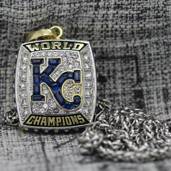 Kansas City Royals World Series Pendant/Necklace (2015) - Premium Series