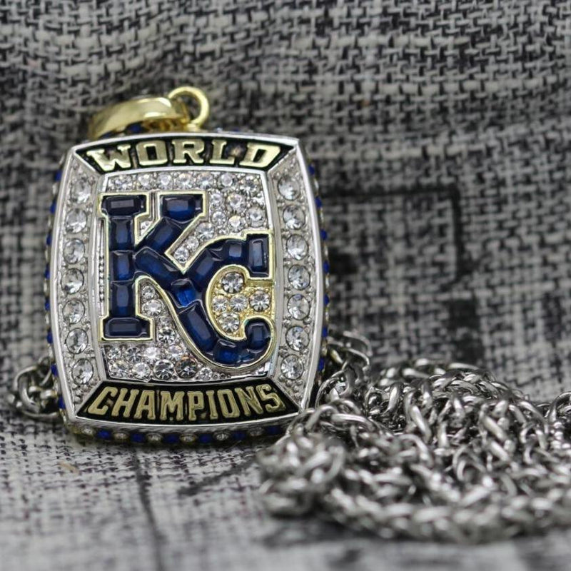 Kansas City Royals World Series Pendant/Necklace (2015) - Premium Series