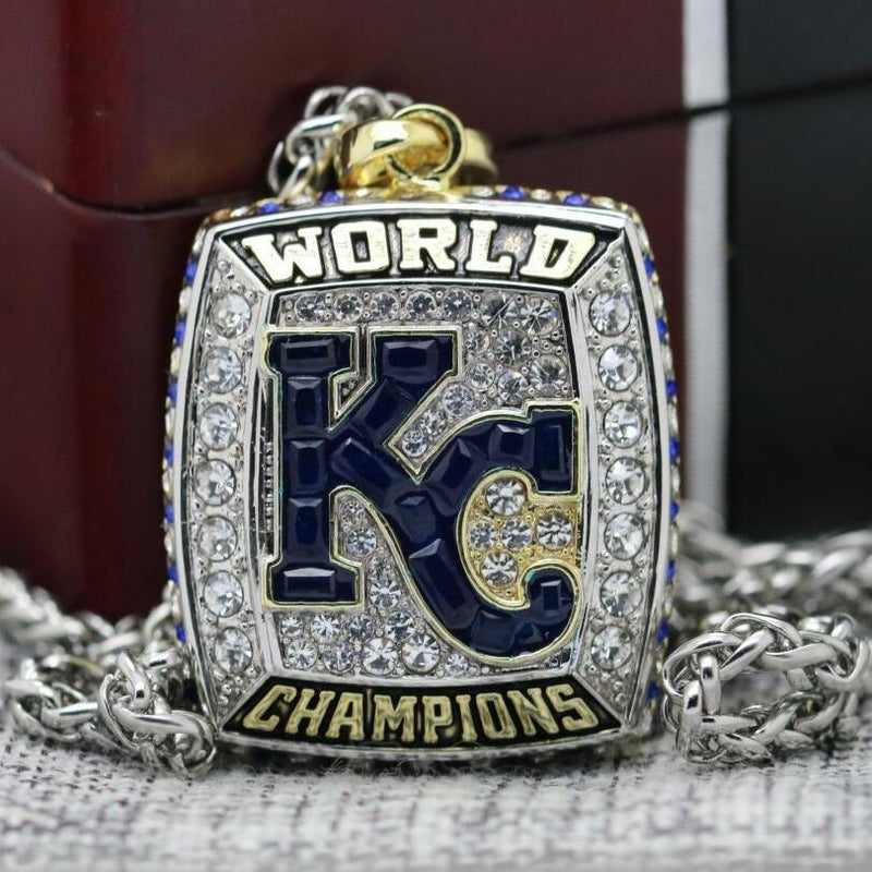 Kansas City Royals World Series Pendant/Necklace (2015) - Premium Series