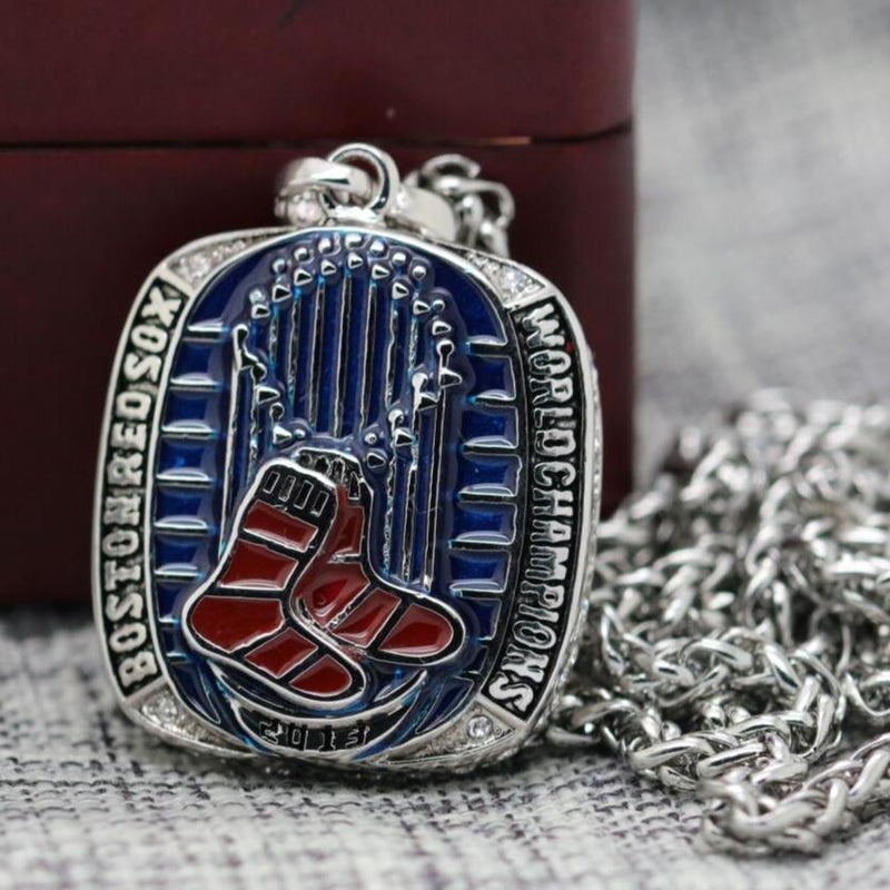 Boston Red Sox World Series Pendant/Necklace (2013) - Premium Series