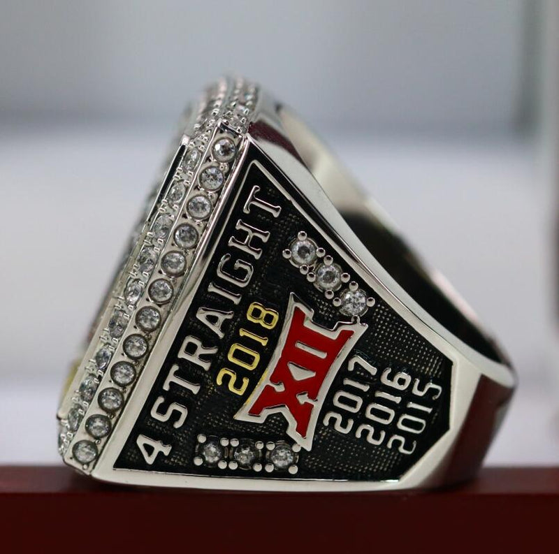 2018 Oklahoma Sooners Big 12 Championship Ring - Premium Series