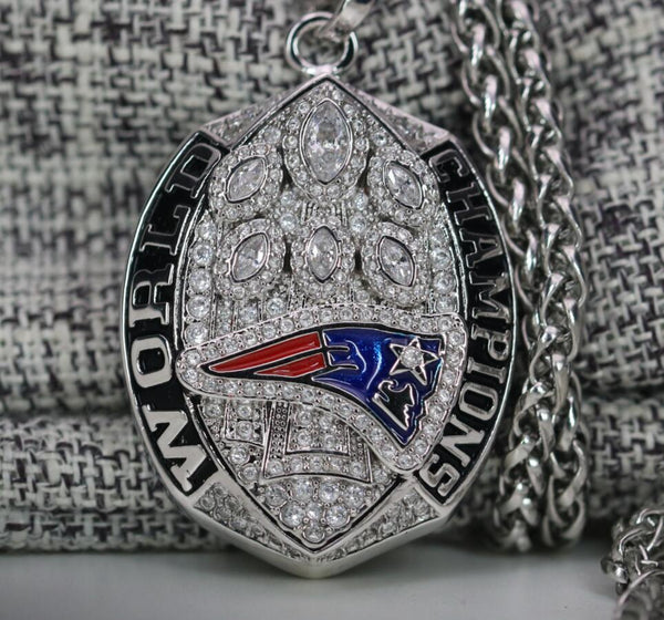 New England Patriots Super Bowl Pendant/Necklace (2019) - Premium Series