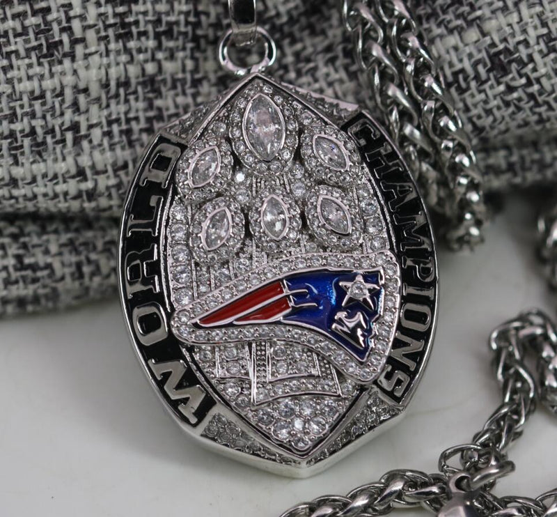 New England Patriots Super Bowl Pendant/Necklace (2019) - Premium Series